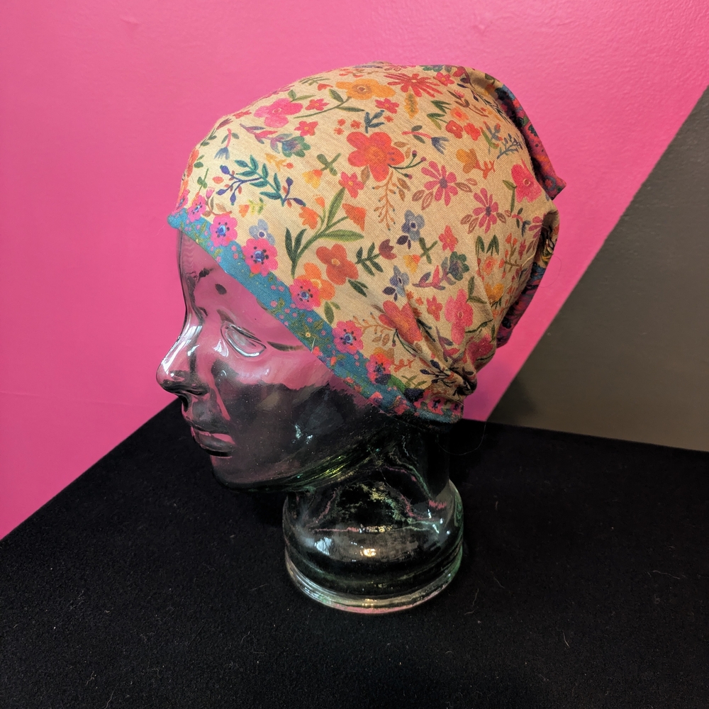 Boho Floral Headband Head Wrap - Picture 2 of 3